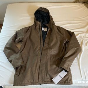 VOLCOM Mens Large Snowboarding/Ski Jacket Brown
